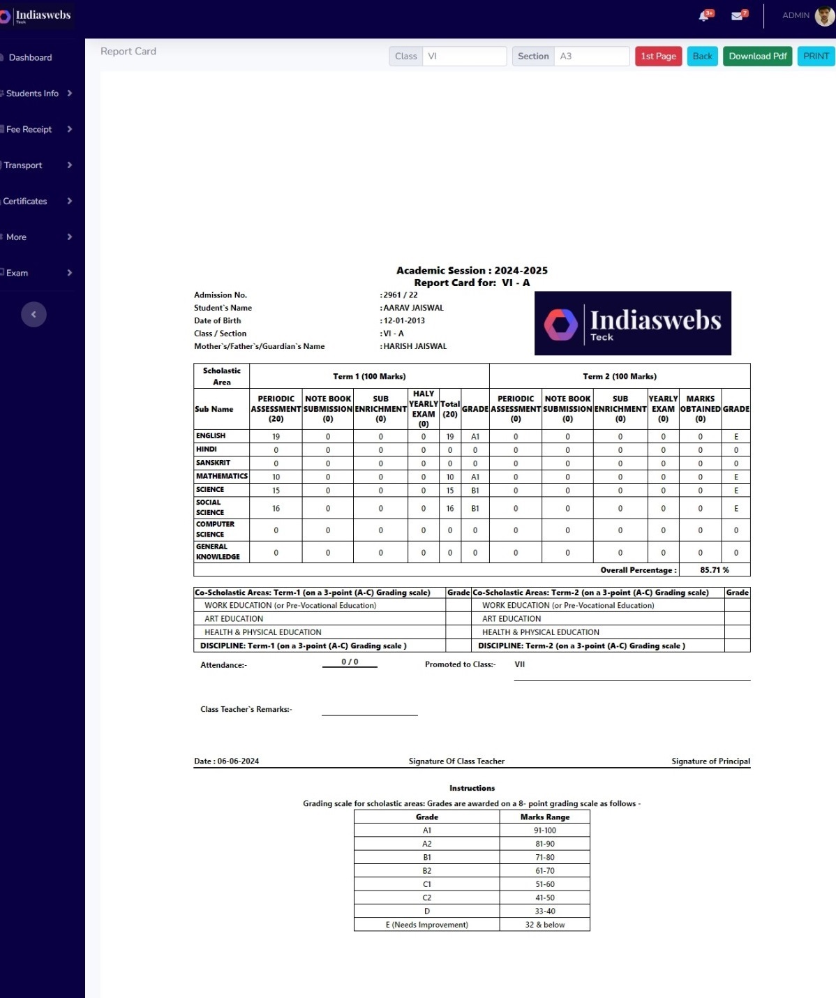 Academic Management Software